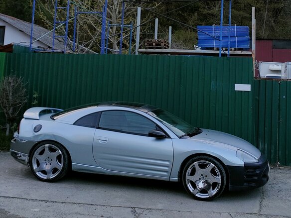2002 Mitsubishi Eclipse III, голубой, 600000 рублей