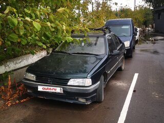 1990 Peugeot 405, зелёный, 100000 рублей, вид 1