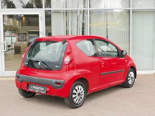 2008 Peugeot 107 I, красный, 349000 рублей, вид 5
