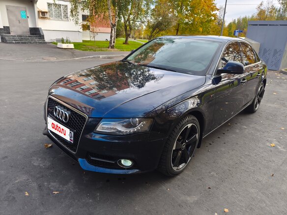 2008 Audi A4 IV (B8), синий, 890000 рублей