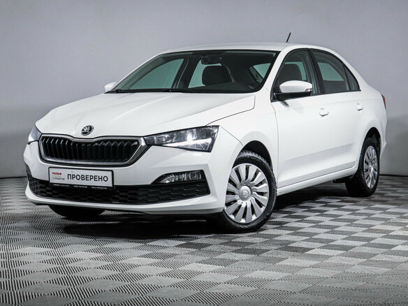 2021 Skoda Rapid II, белый, 1579000 рублей