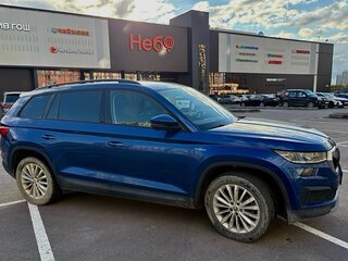 2022 Skoda Kodiaq I Рестайлинг, синий, 2950000 рублей, вид 2
