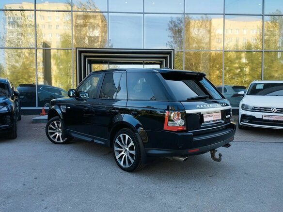 2011 Land Rover Range Rover Sport I Рестайлинг, синий, 1640000 рублей - вид 4