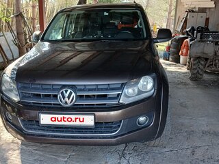 2010 Volkswagen Amarok I, коричневый, 1210000 рублей, вид 2