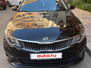 2019 Kia Optima IV Рестайлинг, чёрный, 1790000 рублей, вид 1