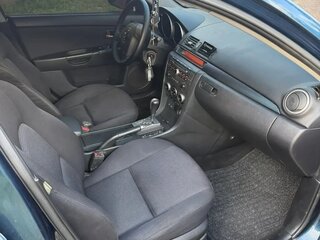 2006 Mazda 3 I (BK) Рестайлинг, синий, 560000 рублей, вид 5