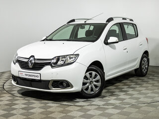 2015 Renault Sandero II, белый, 499585 рублей, вид 1