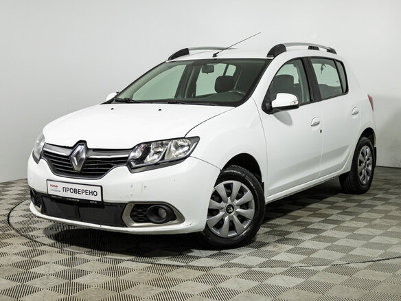 2015 Renault Sandero II, белый