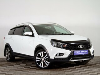 2018 Lada (ВАЗ) Vesta SW I, белый, 1109000 рублей, вид 1