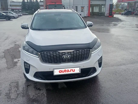 2018 Kia Sorento III Prime Рестайлинг, белый, 2530000 рублей, вид 5