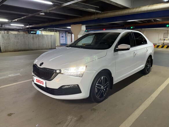 2022 Skoda Rapid II, белый