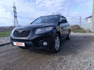 2011 Hyundai Santa Fe II Рестайлинг, чёрный, 1300000 рублей, вид 3