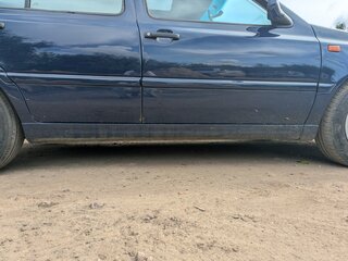 1996 Volkswagen Golf III, синий, 240000 рублей, вид 5