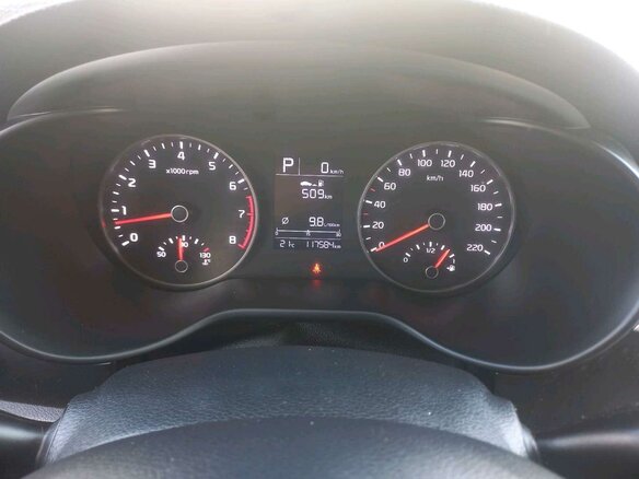 2019 Kia Rio IV, красный, 1300000 рублей - вид 6