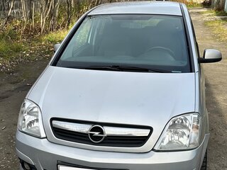 2008 Opel Meriva A Рестайлинг, серебристый, 490000 рублей, вид 1