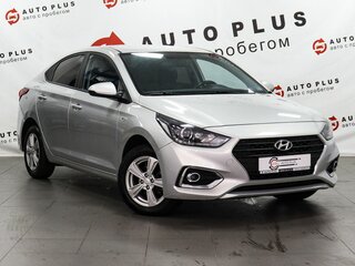 2019 Hyundai Solaris II, серебристый, 1329000 рублей, вид 1