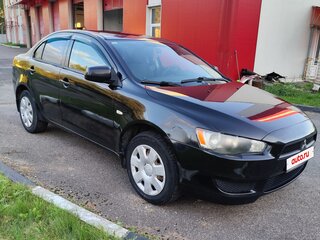 2008 Mitsubishi Lancer X, чёрный, 500000 рублей, вид 3