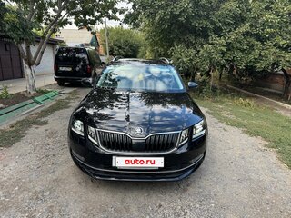 2017 Skoda Octavia III (A7) Рестайлинг, чёрный, 1440000 рублей, вид 2