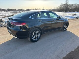 2021 Mercedes-Benz GLC Coupe 220 d I (C253) Рестайлинг, чёрный, 4400000 рублей, вид 4
