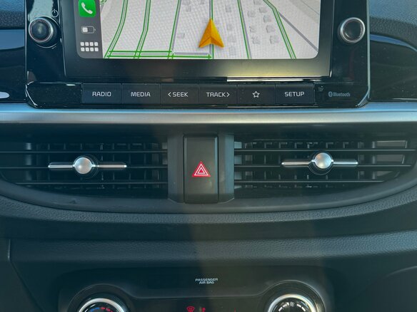 2021 Kia Picanto III Рестайлинг, синий, 1850000 рублей - вид 10