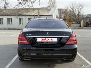 2010 Mercedes-Benz S-Класс 500 Long V (W221) Рестайлинг, чёрный, 1700000 рублей, вид 2