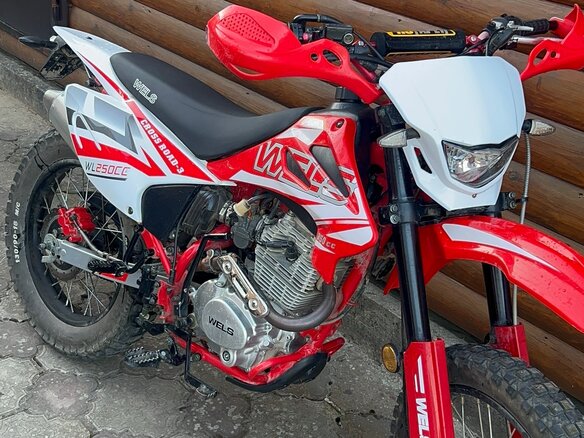2025 Wels CRF 250, красный, 130000 рублей - вид 7