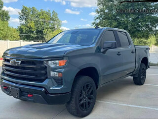 2025 Chevrolet Silverado Double Cab IV (T1XX) Рестайлинг, серый, 11427273 рублей, вид 1