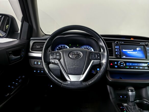 2014 Toyota Highlander III (XU50), чёрный, 2686000 рублей - вид 13