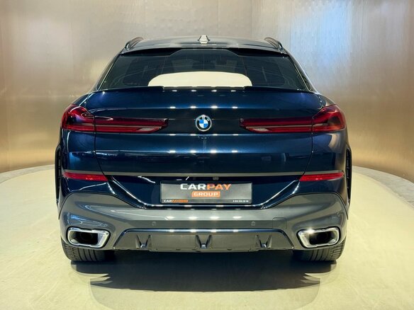 2023 BMW X6 30d III (G06) Рестайлинг, синий - вид 7