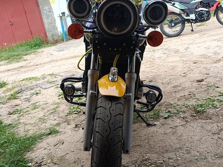 1995 Kawasaki ZL400 Eliminator, жёлтый, 280000 рублей, вид 5