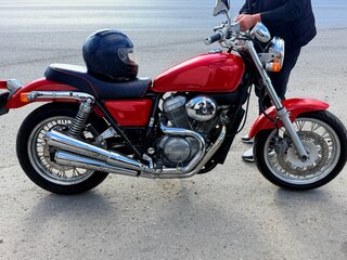 1995 Honda VRX 400, красный, 300000 рублей, вид 1