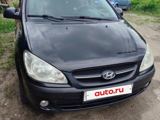 2008 Hyundai Getz I Рестайлинг, чёрный, 480000 рублей, вид 2