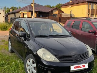 2008 Nissan Tiida I, чёрный, 321000 рублей, вид 5