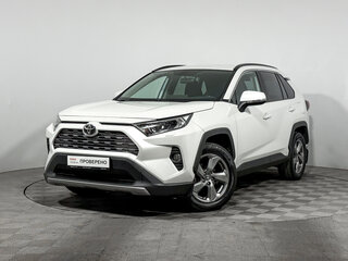 2019 Toyota RAV4 V (XA50), белый, 2560000 рублей, вид 1