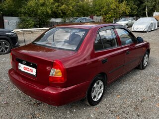 2005 Hyundai Accent ТагАЗ II, красный, 300000 рублей, вид 5