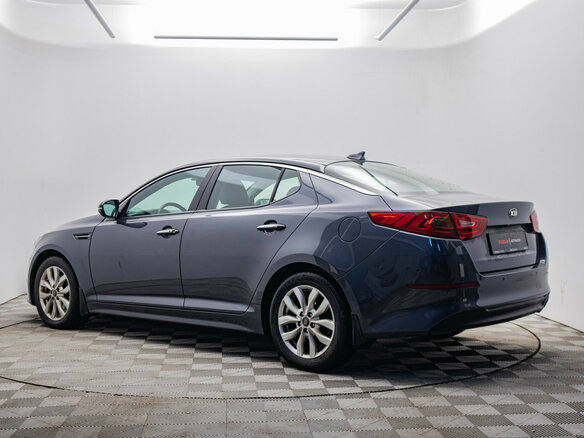 2015 Kia Optima III Рестайлинг, серый, 1382000 рублей - вид 2