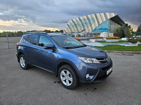 2013 Toyota RAV4 IV (XA40), голубой, 1800000 рублей, вид 2