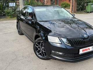 2018 Skoda Octavia III (A7) Рестайлинг, чёрный, 1680000 рублей, вид 3