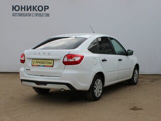 2020 Lada (ВАЗ) Granta I Рестайлинг, белый, 629000 рублей, вид 5