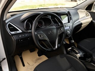2013 Hyundai Santa Fe III, серебристый, 1748000 рублей, вид 5