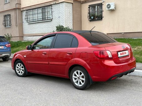2010 Kia Rio II Рестайлинг, красный, 470000 рублей, вид 3