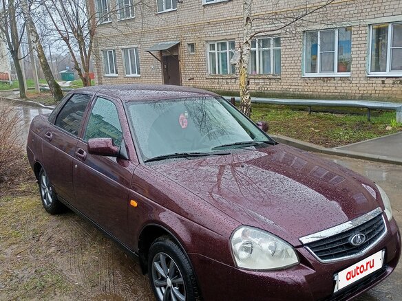 2011 Lada (ВАЗ) Priora I, красный - вид 2
