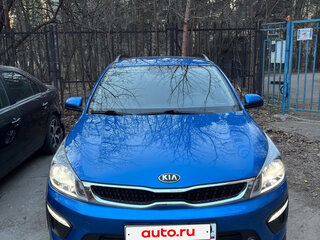 2019 Kia Rio X-Line IV, синий, 1870000 рублей, вид 1