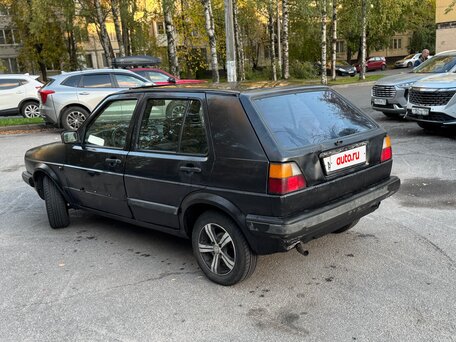 1990 Volkswagen Golf II, чёрный, 215000 рублей, вид 5