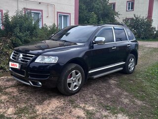 2006 Volkswagen Touareg I, чёрный, 980000 рублей, вид 1