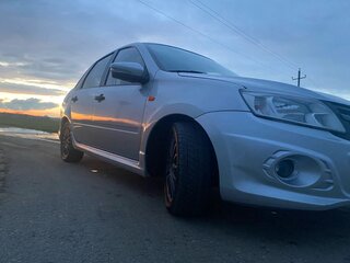 2012 Lada (ВАЗ) Granta I, серебристый, 320000 рублей, вид 1