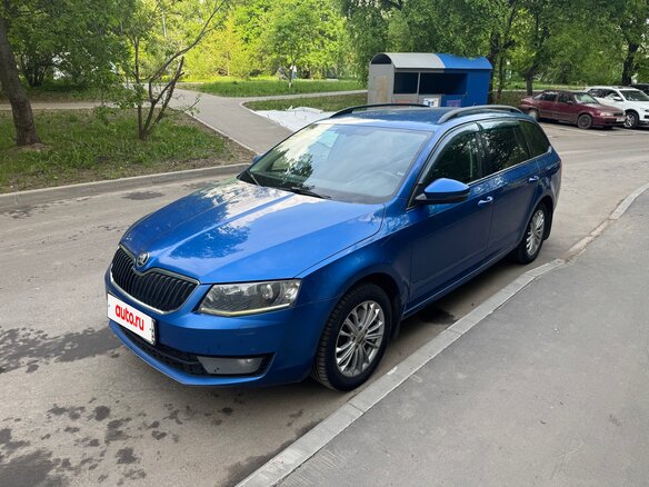 2016 Skoda Octavia III (A7), синий, 1405000 рублей