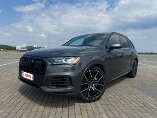 2022 Audi Q7 55 TFSI II (4M) Рестайлинг, серый, 5190000 рублей, вид 1