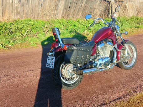 1990 Suzuki Intruder VS 750, красный, 280000 рублей, вид 3