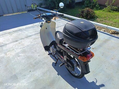 2000 Suzuki Birdie 50, зелёный, 50000 рублей, вид 4